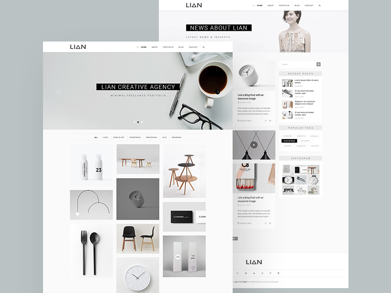 Примеры стиля минимализм в дизайне сайтов